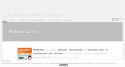 Desktop Screenshot of diversiaformacion.com